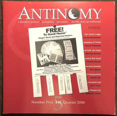 Antinomy Issue 5