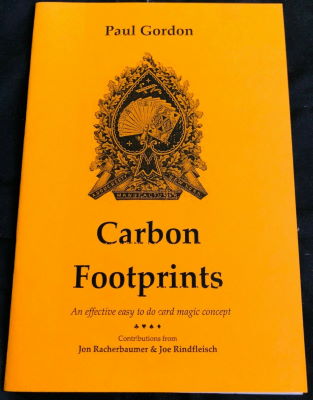 Paul Gordon: Carbon Footprints