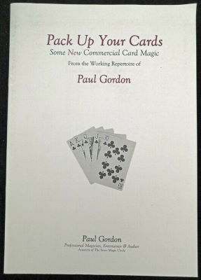 Paul Gordon: Pack Up Your Cards