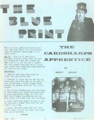 Barry Govan & Ian Baxter: The BluePrint Volume
              Five