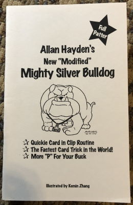 Allan Hayden" New Modified Mighty Silver
              Bulldog