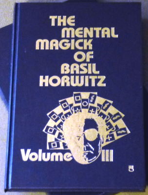 Basil Horwitz: The Mental Magic of Basil Horwitz V3