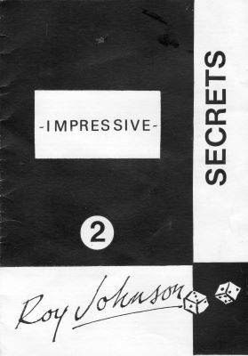 Roy Johnson: Secrets 2 Impressive