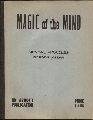 Eddie Joseph: Magic of the Mind
