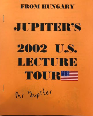 Jupiter: 2002 USA Lecture Tour