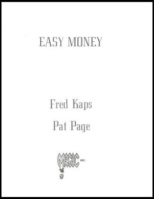 Fred
              Kaps & Patrick Page: Easy Money