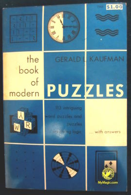 Gerald Kaufman: The Book of Modern Puzzles