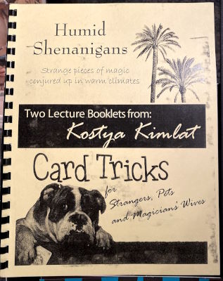 Kostya Kimlat: Humid Shenanigans & Card Tricks
              for Strangers
