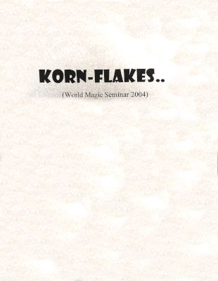 Chris Korn: Korn Flakes