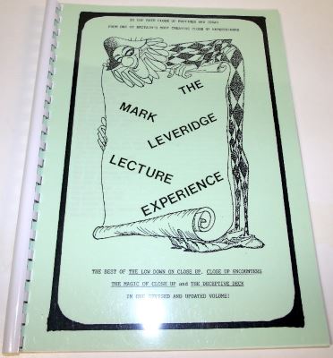 Mark Leveridge Lecture Experience