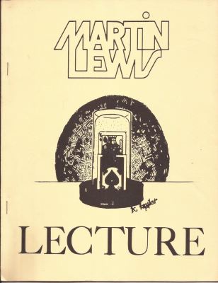 Martin
              Lewis Lecture