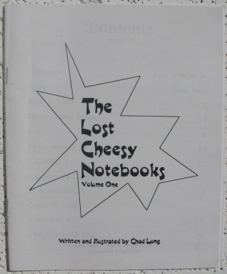 Chad Long: Lost
              Cheesy Notebooks Vol 1