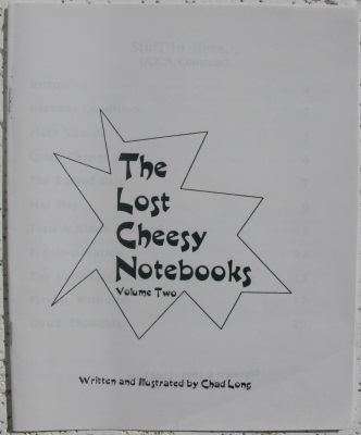 Chad Long: The
              Lost Cheesy Notebooks Vol 2