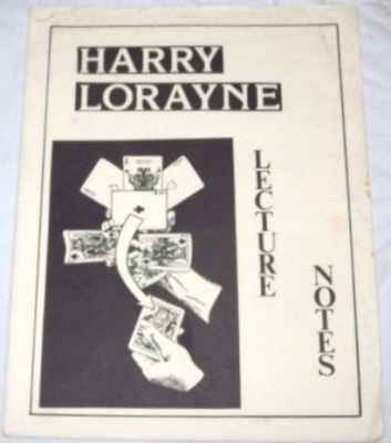 Harry Lorayne
              Lecture Notes