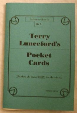 Lunceford:
              Pocket Cards