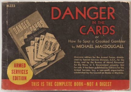 Michael MacDougall: Danger In The Cards -Armed
              Services Edition