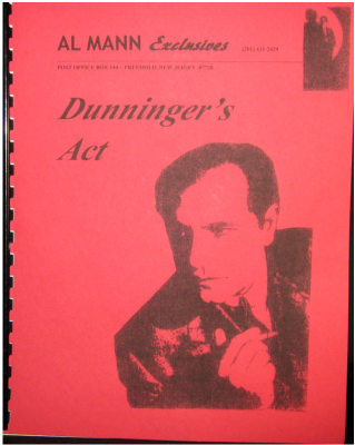 Dunninger's Act