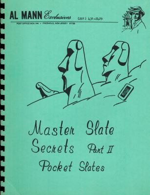 Al Mann Master Slate Secrets Volume 2