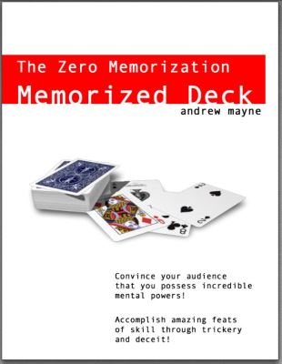 Mayne Zero Memorization Memorized Deck