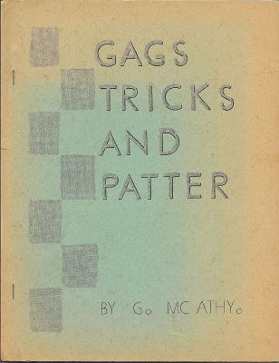 George McAthy: Gags, Tricks and Patter