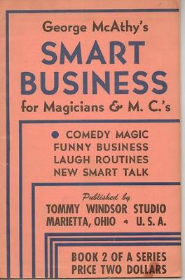 McAthy's Smart Busiensss for Magicians and M.C.'s