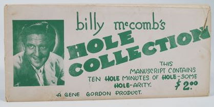 Billy McComb: Hole Collection
