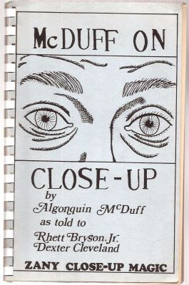 Algonquin McDuff On Close Up