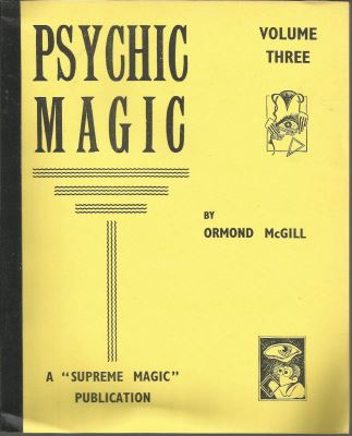 McGill Psychic Magic Volume 3