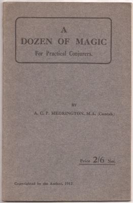 A Dozen of Magic for
              Practical Conjurers