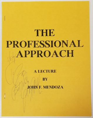 Mendoza Professional Approach
