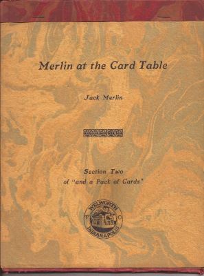 Merlin At the Card Table