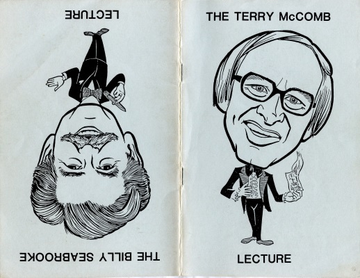 The Billy Seabrooke,
              Terry McComb Lecture