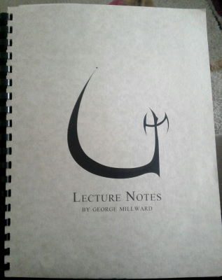 George Millward: Lecture Notes