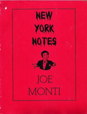 Monti
              New York Notes