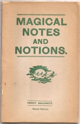 Magical Notes and
              Notions 1920