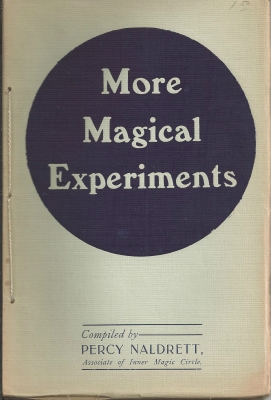 Naldrett: More
              Magical Experiments