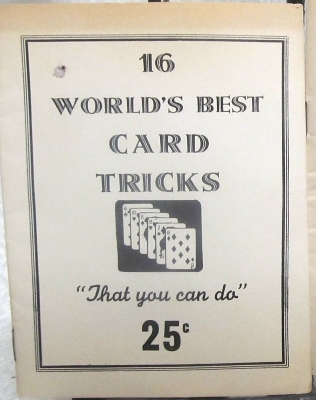 16 World's Best Card
              Tricks