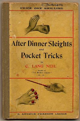 Neil: After-Dinner Sleights and Pocket Tricks