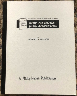 Robert Nelson How to Book Your Attraction