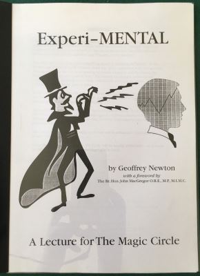 Geoffrey Newton: Experi-MENTAL