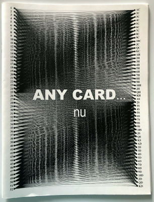 Alain Nu:
              Any Card...