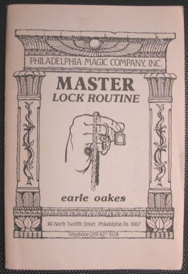 Master Lock Routine