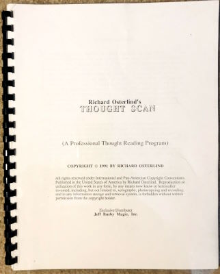 Richard Osterlind: Thought Scan