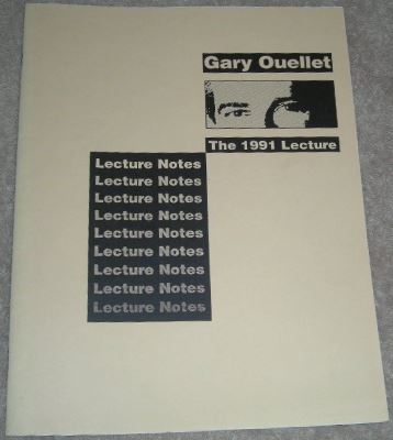 Ouellet: 1991 Magic Lecture