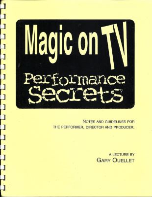 Magic
              on TV Performance Secrets