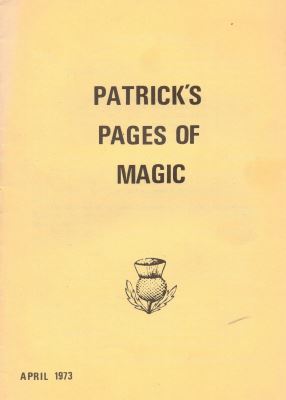 Page: Patrick's Pages of Magic