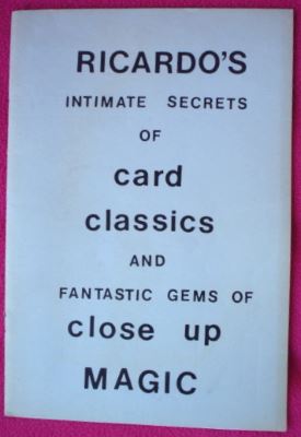 Pemper: Ricardo's Intimate Secrets of Card Classics