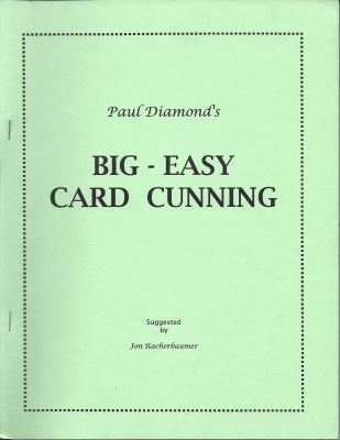 Racherbaumer: Big Easy Card Cunning