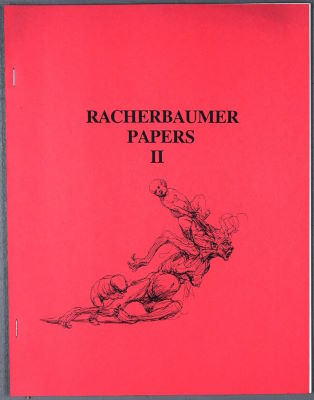 Jon Racherbaumer: Racherbaumer Papers II