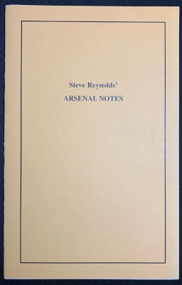 Steve Reynolds: Arsenal Notes